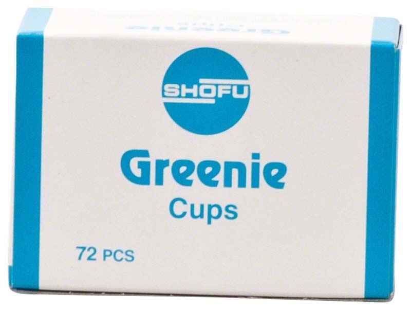 Verpackung von Greenie® Schaft W - Kelch, 72 Stück.