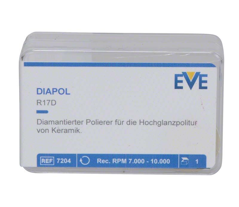 Verpackung des EVE Diapol R17D für Hochglanzpolitur von Keramik.