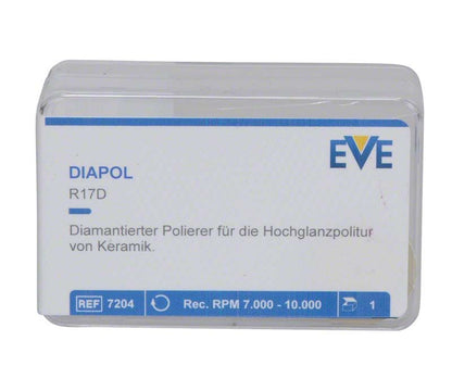Verpackung des EVE Diapol R17D für Hochglanzpolitur von Keramik.