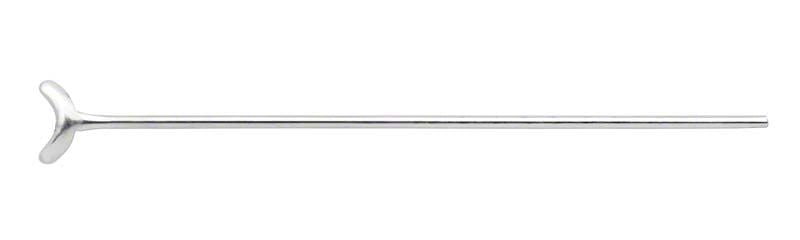 Edelstahl J-Klammer Ø 0,9mm mit hochglänzender Oberfläche.