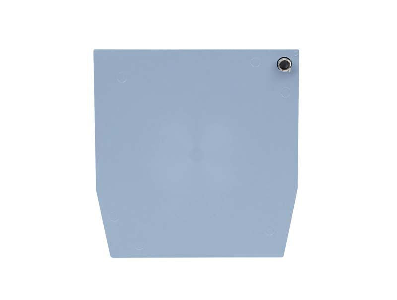 ERGOspace Rückenplatte in taubenblauer Farbe für das Dentallabor MASTERsystem.