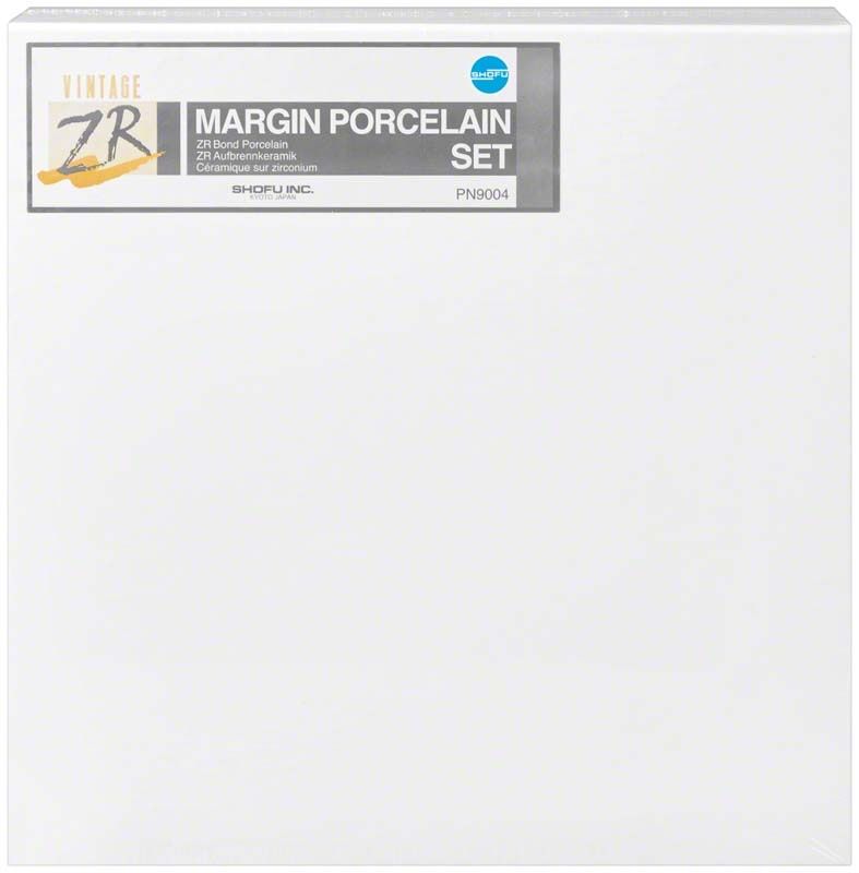 Vintage ZR Margin Porcelain Set Verpackung mit Produktinformationen