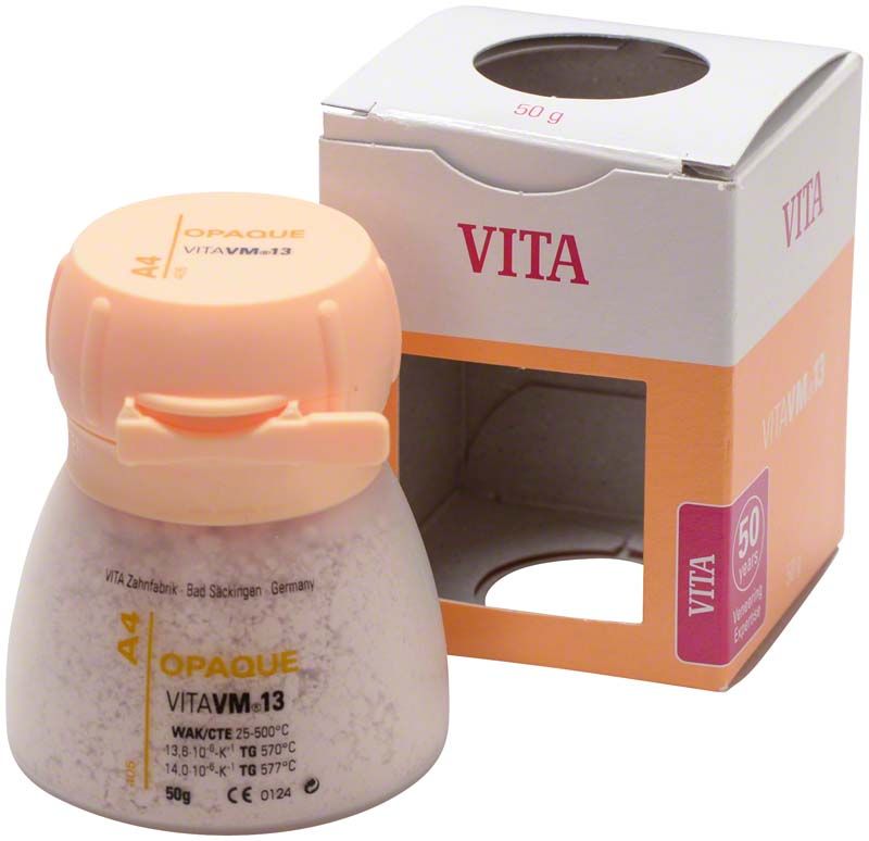 Dose mit VM13 Opaque 50g A4 vor geöffneter Verpackung.