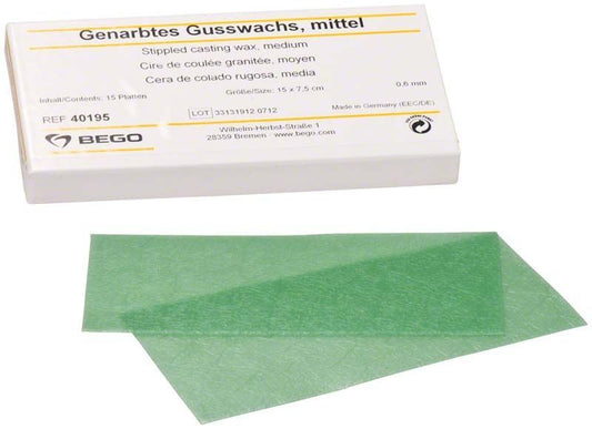 Image of Genarbtes Gusswachs mittel 0,60mm