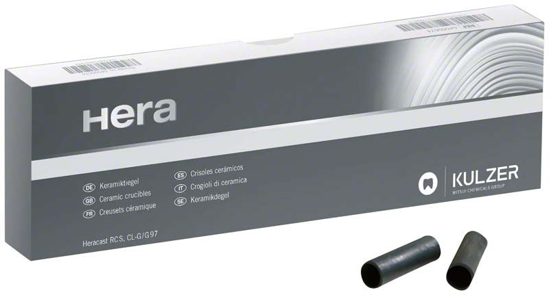 Keramiktiegel für Heracast RC-S, CL-G, CL-G 97 in Originalverpackung.