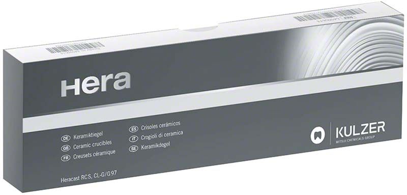 Grafittiegel-Verpackung für Heracast RC-S, CL-G, CL-G 97 von Kulzer.