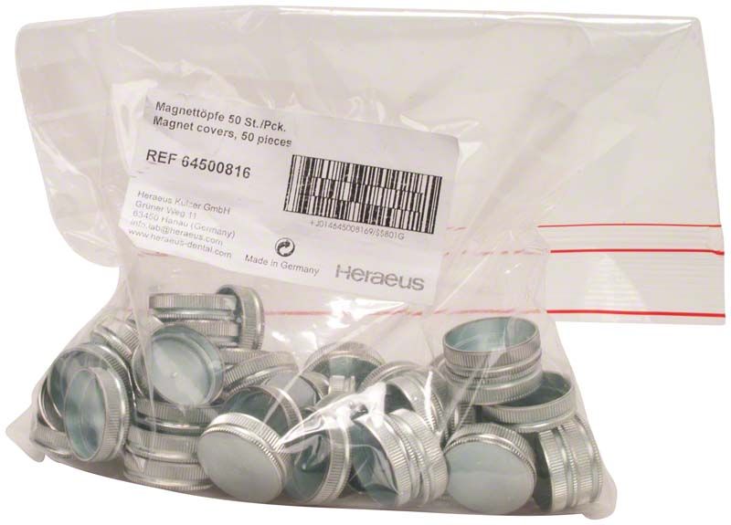 Magnettöpfe des Splitcast-Systems CL-SCS in transparenter Verpackung.