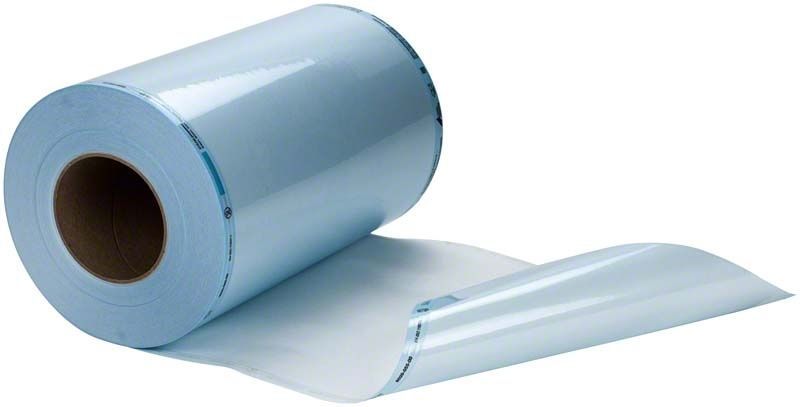 Klarsichtsterilisierverpackung Hygofol Rolle, 250mm breit, 100m lang.