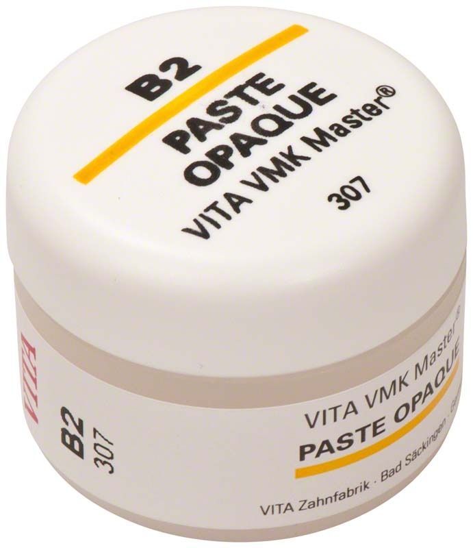 VMK Master Opaque Paste B2 in weißem Behälter mit Aufdruck.