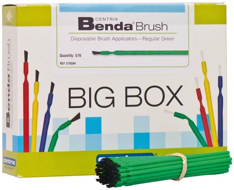Benda Brush regular grün Applikatoren in Originalverpackung.