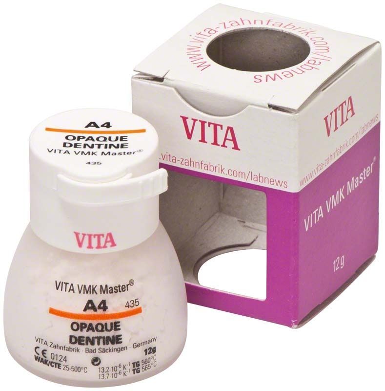 VITA VMK Master Opaque Dentine A4, 12g, mit Verpackung.