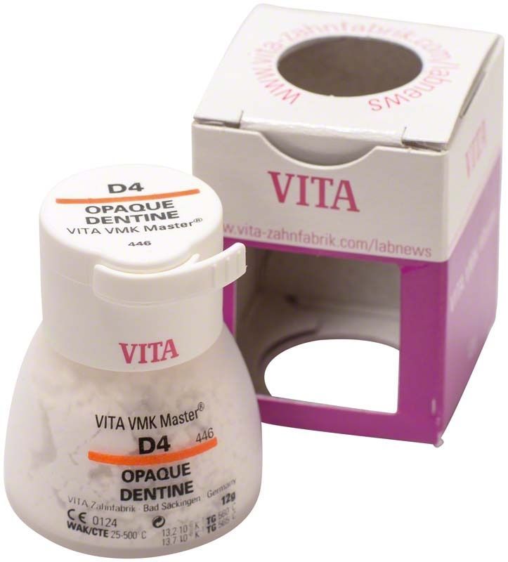 VMK Master Opaque Dentine D4, 12g, mit Verpackung.