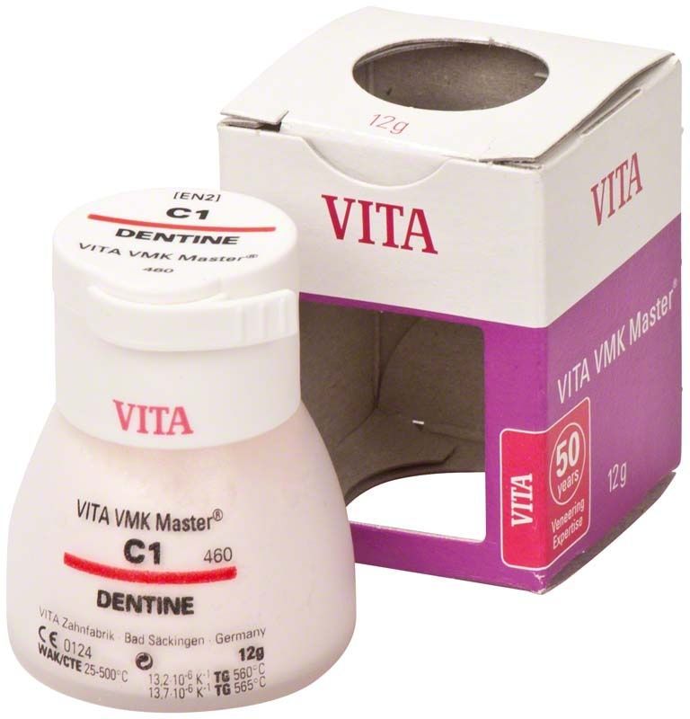 VITA VMK Master Dentine 12g C1 in Originalverpackung.