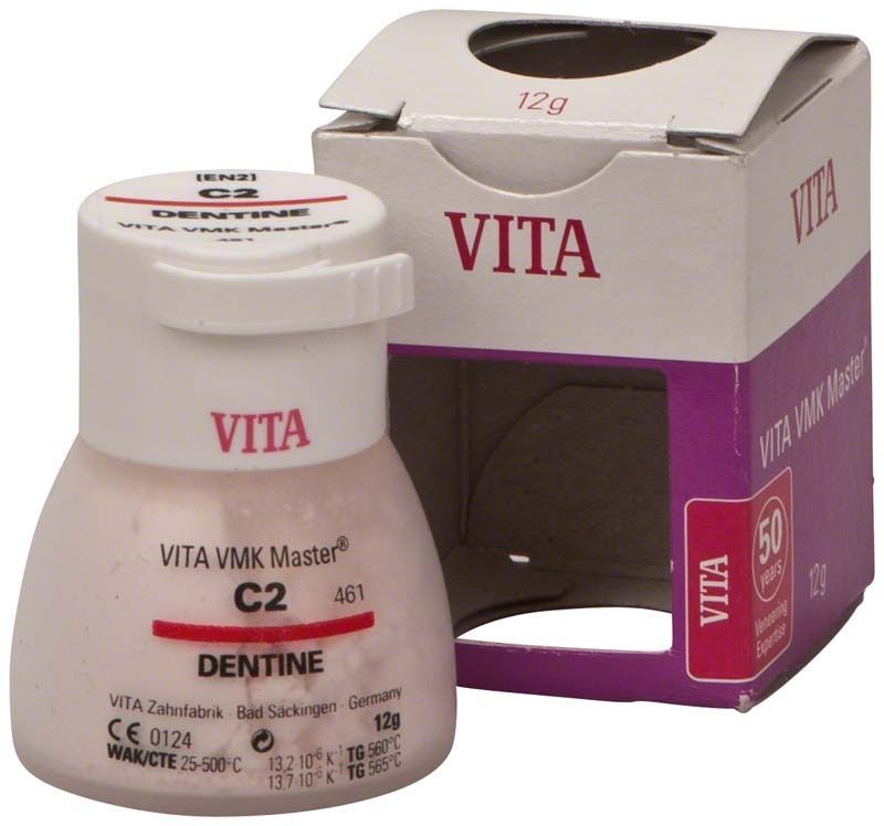 VMK Master classical Dentine 12g C2 Zahnfarbmaterial mit Verpackung
