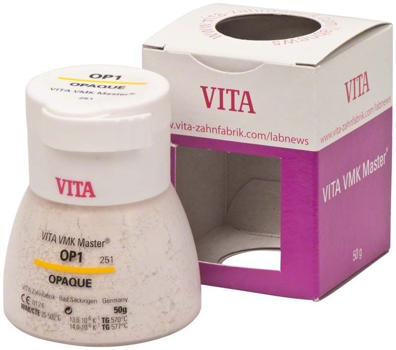 VMK Master Opaque 50g OP1 in weißer Verpackung mit geöffnetem Karton.