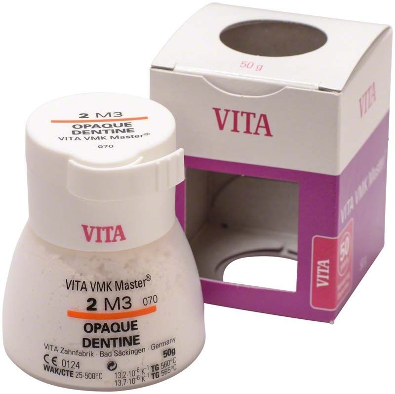 VMK Master 3D Opaque Dentine 50g 2M3 mit Verpackung.