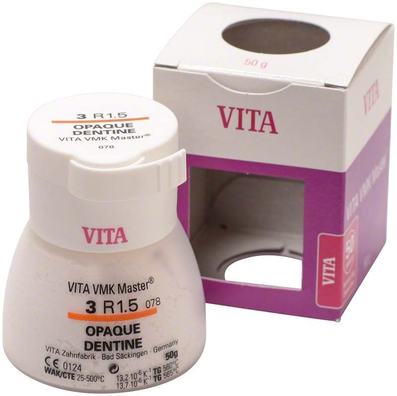 VMK Master 3D Opaque Dentine 50g 3R1.5 mit Verpackung.