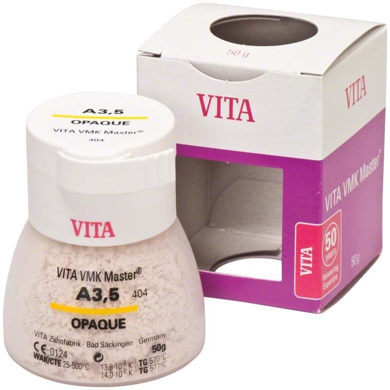 VITA VMK Master Opaque 50g A3,5 in Originalverpackung mit Etikett.