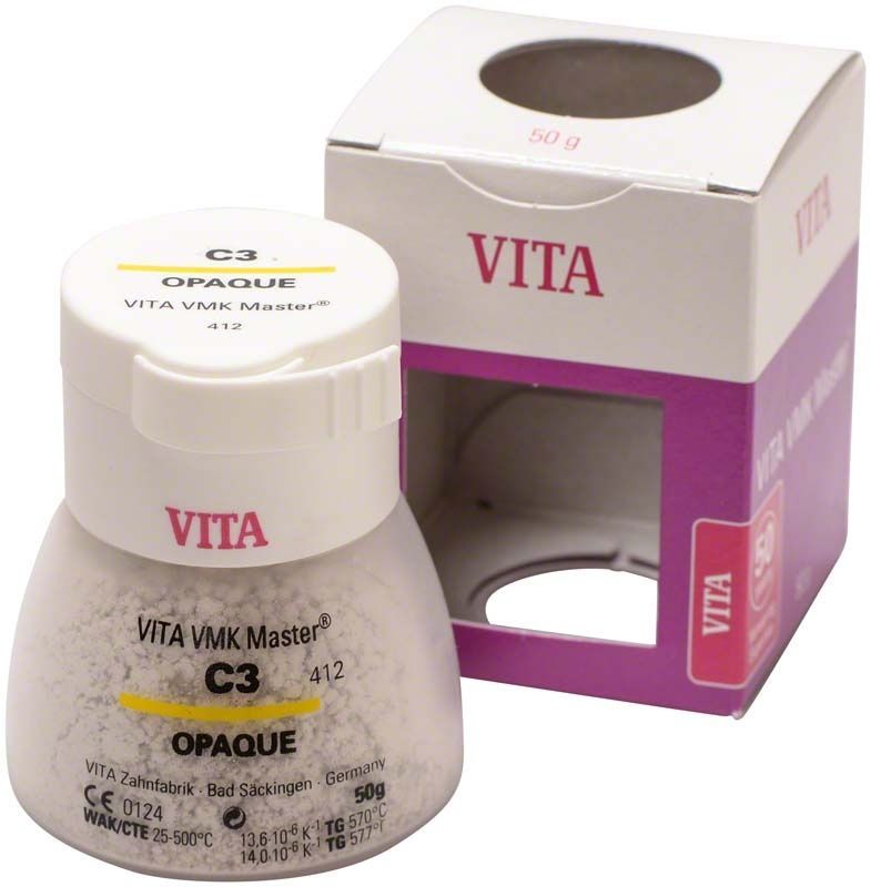 VMK Master Opaque 50g C3 in geöffneter Verpackung mit Produktdetails.
