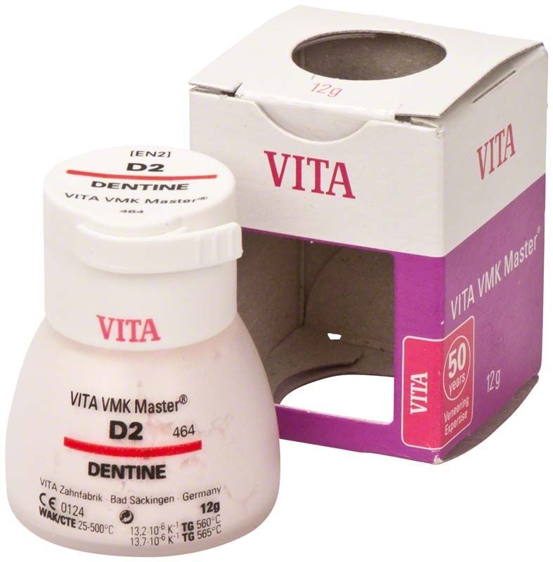 VITA VMK Master Dentine D2, 12g Dose mit Verpackung
