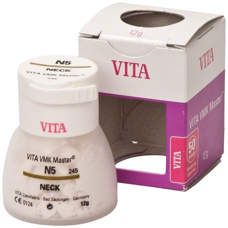 Keramikpulver VITA VMK Master N5 mit geöffneter Verpackung.