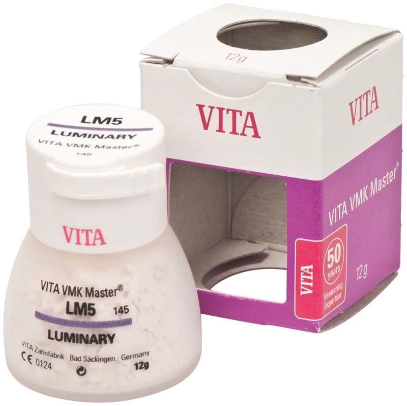 VITA VMK Master Luminary LM5 in Verpackung mit 12g Inhalt.