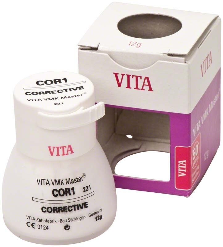 VITA VMK Master Corrective COR1 Keramikpulver mit Verpackung.