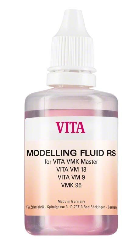 VITA MODELLING FLUID RS 250ml Flasche mit Dosierkappe.