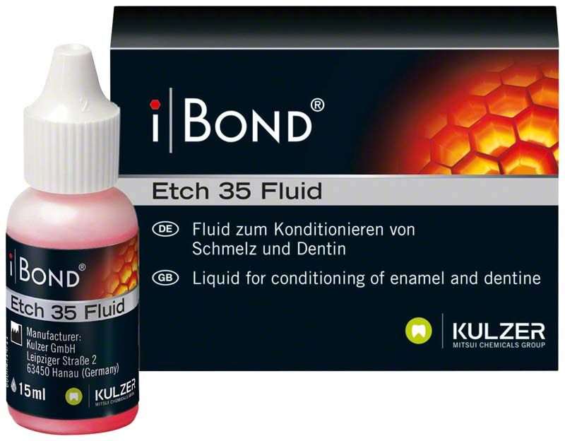 iBOND Etch 35 Fluid mit 35% Phosphorsäure in 15 ml Flasche.