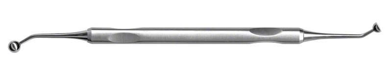 Granulatstopfer Stück HSK 398-17 aus Edelstahl mit doppelseitigen Enden.