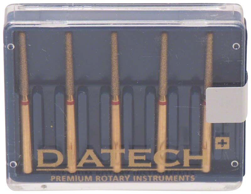 Verpackung mit fünf Diatech Diamantbohrern G850-314-014-10-F.