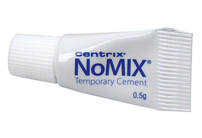Einzeldosis-Tube des NoMIX® Temporary Cement mit 0,5g Inhalt.