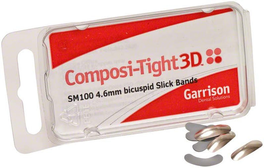 Image of Composi-Tight slick bands prämolar, grau 4,6mm SM100