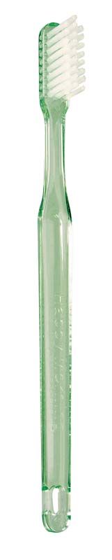 Einmalzahnbürste Happy Morning® Xylitol mit imprägnierten Borsten.