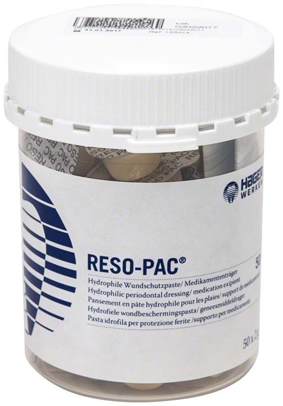 Reso-Pac® Wundschutzpaste in Einzelportionenbehälter mit 50 x 2g.
