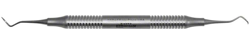 Zahnreiniger KKD Easy Clean Scaler S-204S aus Edelstahl mit Doppelseitenspitzen.