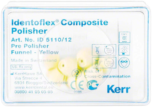 Image of Identoflex™ Komposit Polierer Vorpolierer Unmontiert Gelb