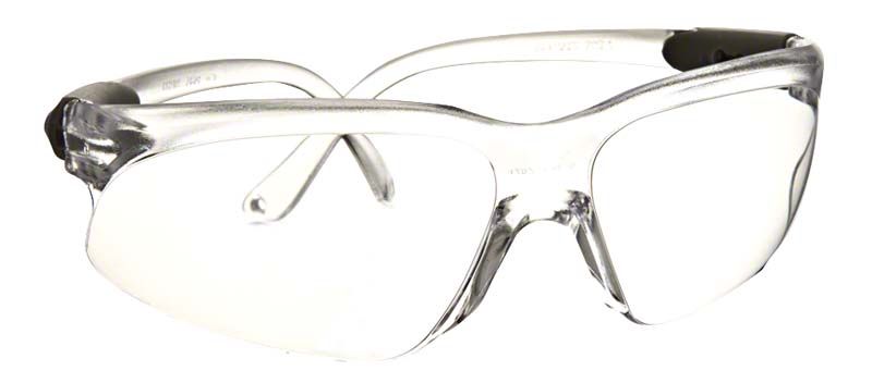 Klarer UltraTect™ Schutzbrille mit transparenten Gläsern und ergonomischem Design.