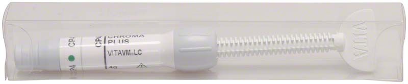 VITA VM® LC chroma plus CP4 in transparenter Verpackung.