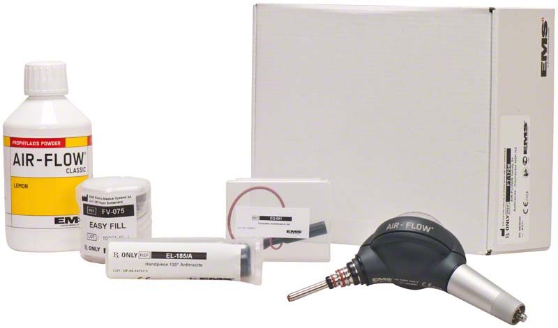 Prophylaxe Airflow Pulverstrahlgerät AIRFLOW® handy 2+ mit Zubehör.