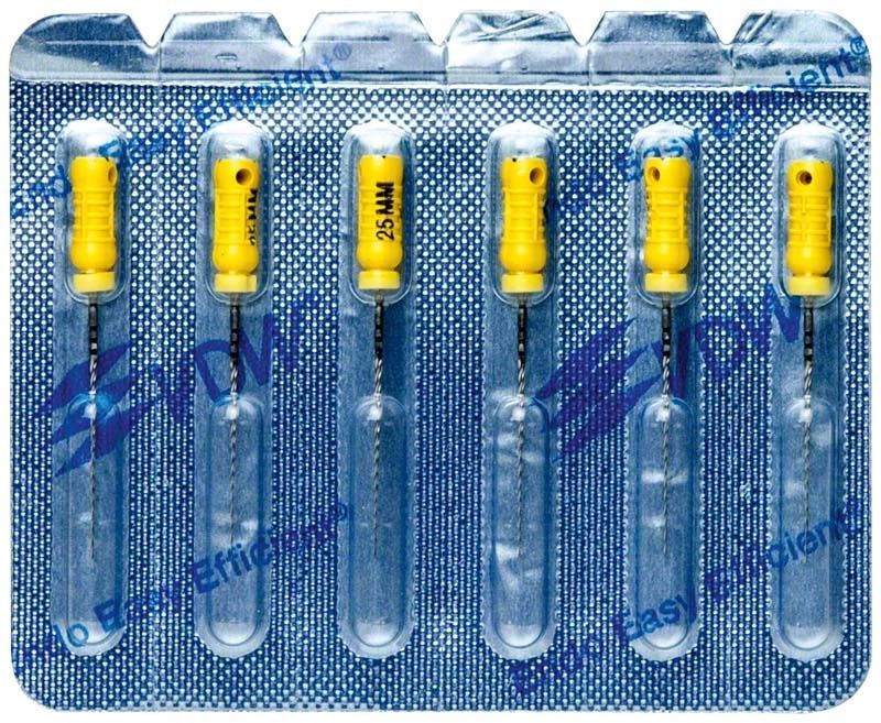 K-Bohrer 25mm Gr. 020 in Blisterverpackung mit gelben Griffen.