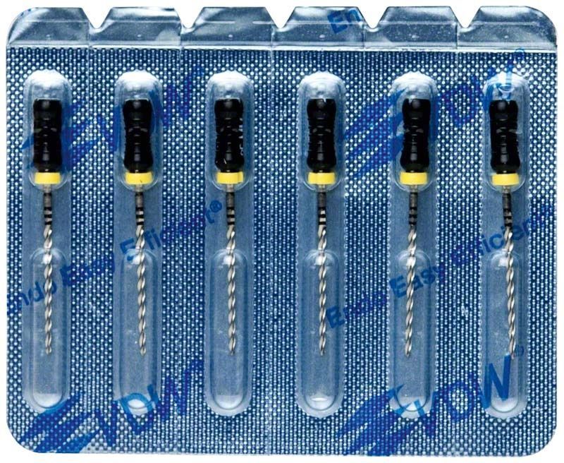 K-Bohrer 25mm Gr. 080 in Blisterverpackung für Wurzelkanalaufbereitung.