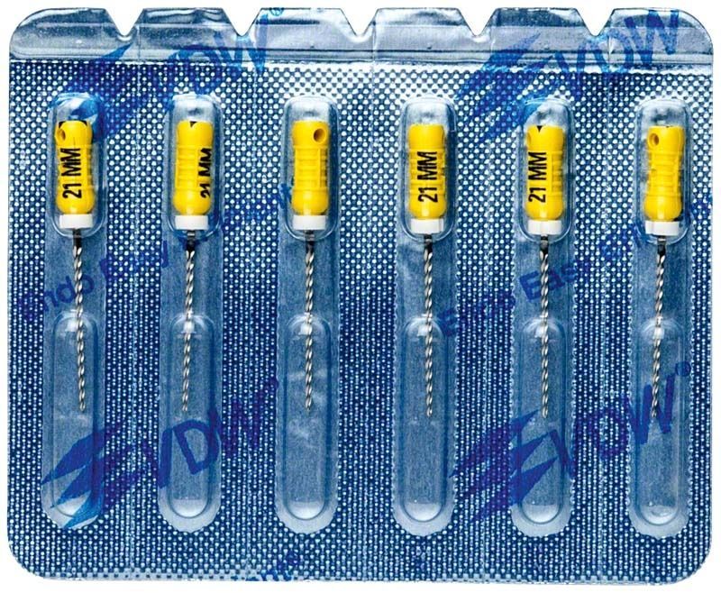 K-Bohrer 21mm Gr. 050 in Blisterverpackung mit gelben Griffen