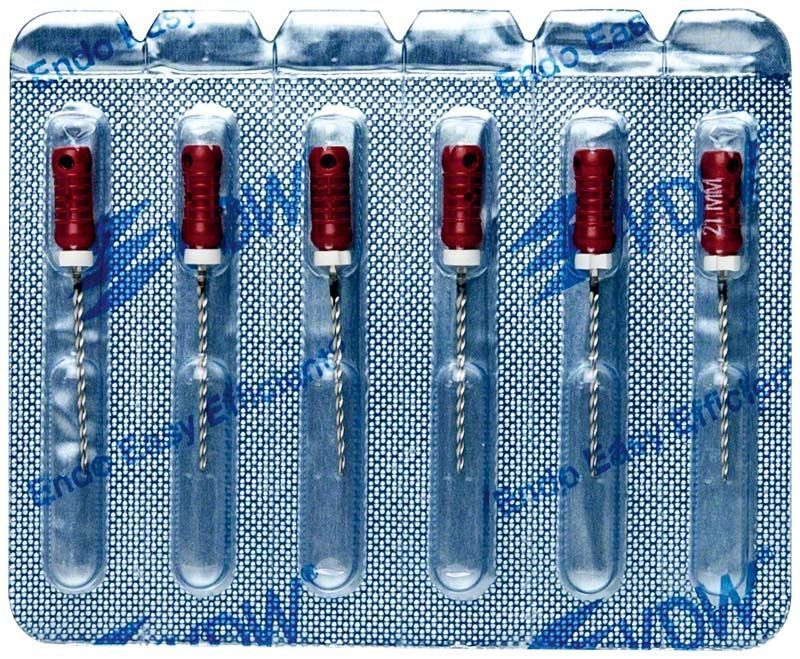 K-Bohrer 21mm Gr. 055 in Blisterverpackung für Zahnbehandlungen