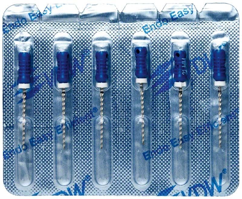 K-Bohrer 21mm Gr. 060 in Blisterverpackung für Wurzelkanalbehandlung.