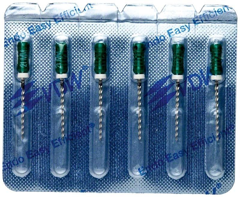 Blisterpackung mit sechs K-Bohrer 21mm Gr. 070.