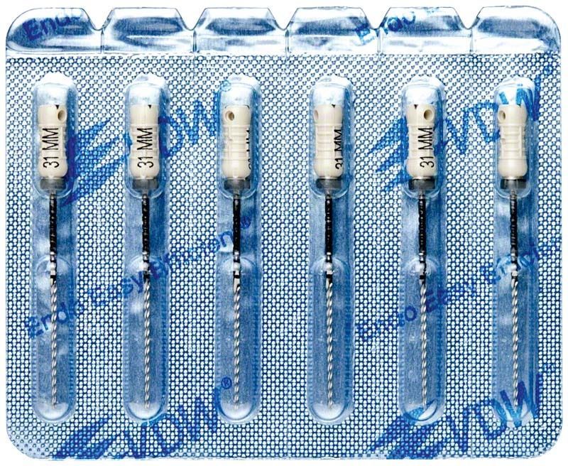 K-Bohrer 31mm von VDW in Blisterverpackung, sechs Stück.