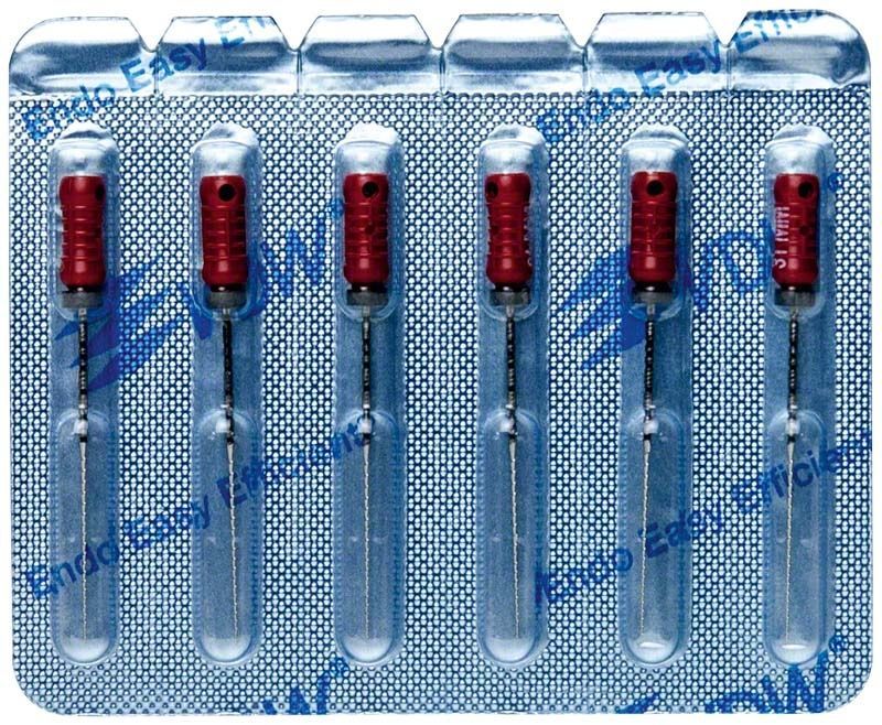 Sterile VDW Hedströmfeilen 31mm Gr. 25 in Blisterverpackung.
