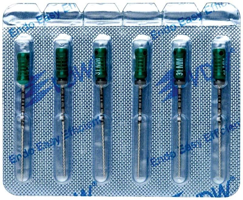 VDW®STERILE Hedström Feilen 31mm Gr. 70 in Blisterverpackung