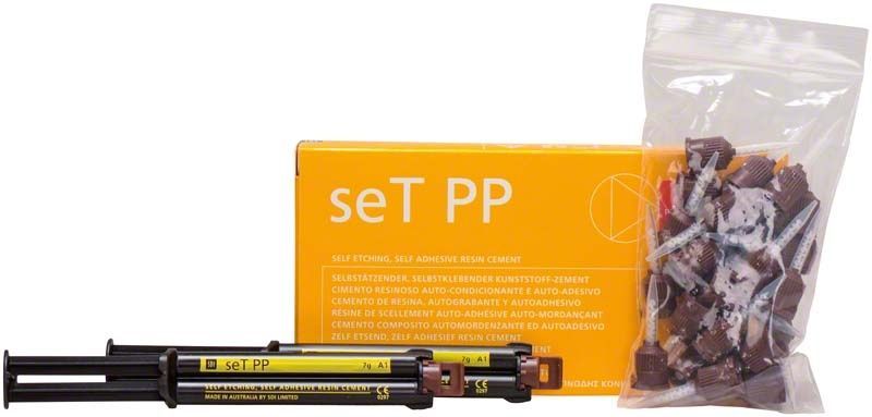 SeT PP Nachfüllpackung mit Spritzen und Kunststoffkappen.